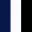 black, white and navy blue